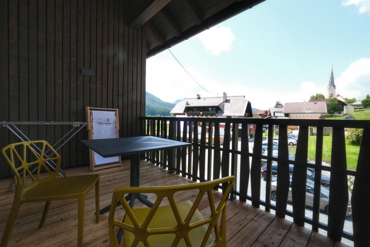 Seehotel & Seeapartments Kaerntnerhof- Direkt Am See! Weissensee Exterior foto